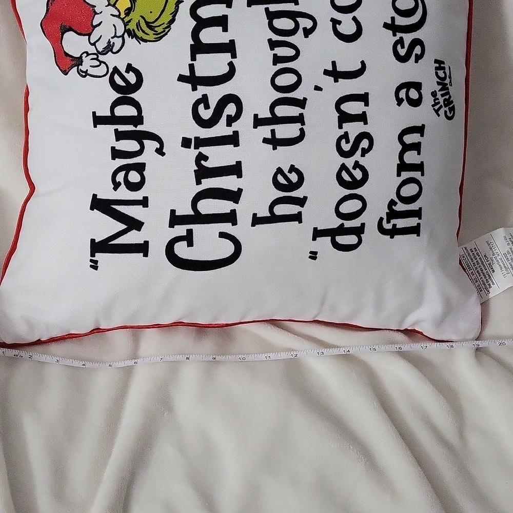 Dr. Suess Holiday Pillow - Picture 7 of 8